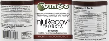 Vinco InjuRecov Trifecta - supplement