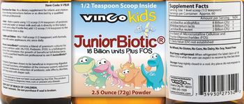 Vinco Kids JuniorBiotic - supplement