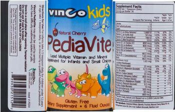 Vinco Kids PediaVite Natural Cherry - supplement