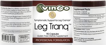 Vinco Leg Tranq - supplement