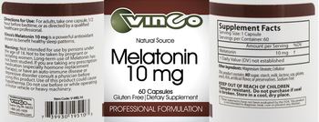 Vinco Melatonin 10 mg - supplement