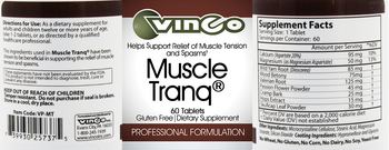 Vinco Muscle Tranq - supplement