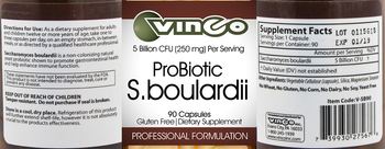 Vinco ProBiotic S. Boulardii - supplement