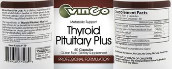 Vinco Thyroid Pituitary Plus - supplement