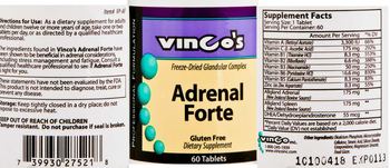 Vinco's Adrenal Forte - supplement