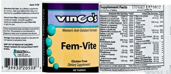 Vinco's Fem-Vite - supplement