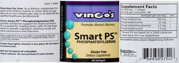 Vinco's Smart PS Phosphatidylserine - supplement