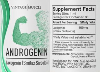 Vintage Muscle Androgenin - supplement