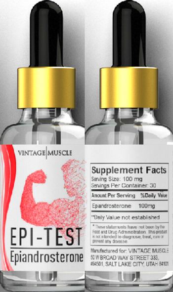 Vintage Muscle Epi-Test - supplement