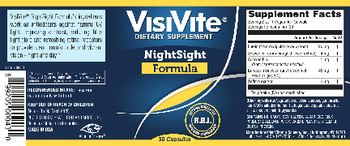 VisiVite NightSight Formula - supplement