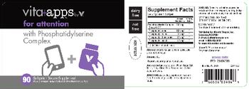 Vita+Apps By V For Attention With Phosphatidylserine Complex - supplement