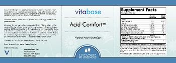 Vitabase Acid Comfort - supplement