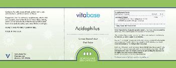 Vitabase Acidophilus - supplement