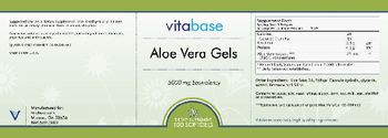 Vitabase Aloe Vera Gels - supplement