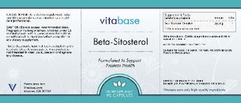 Vitabase Beta-Sitosterol - supplement