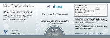 Vitabase Bovine Colostrum - supplement