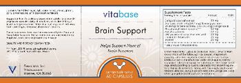 Vitabase Brain Support - supplement