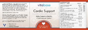 Vitabase Cardio Support - supplement