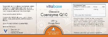 Vitabase Chewable Coenzyme Q10 100 mg - supplement