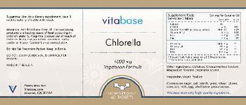 Vitabase Chlorella 1000 mg - supplement