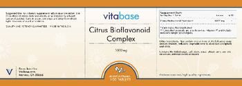Vitabase Citrus Bioflavonoid Complex 1000 mg - supplement