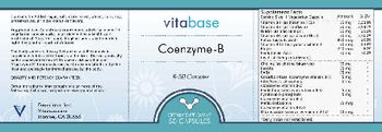 Vitabase Coenzyme-B B-50 Complex - supplement