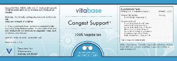 Vitabase Congest Support - supplement