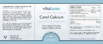 Vitabase Coral Calcium - supplement