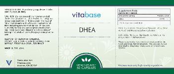 Vitabase DHEA - supplement