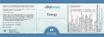 Vitabase Energy - supplement