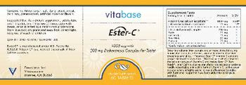 Vitabase Ester-C 1000 mg - supplement