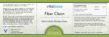 Vitabase Fiber Clean - supplement