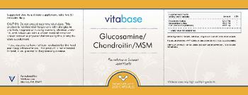 Vitabase Glucosamine/Chondroitin/MSM - supplement