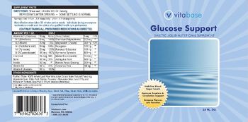 Vitabase Glucose Support - diabetic liquid nutritional supplement