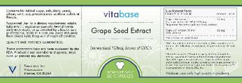 Vitabase Grape Seed Extract - supplement