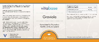 Vitabase Graviola - supplement