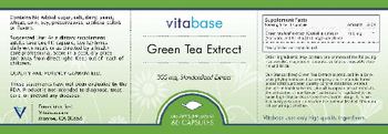 Vitabase Green Tea Extract 300 mg - supplement