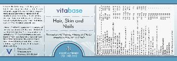 Vitabase Hair, Skin And Nails - supplement