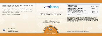Vitabase Hawthorn Extract 100 mg - supplement