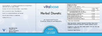 Vitabase Herbal Diuretic - supplement