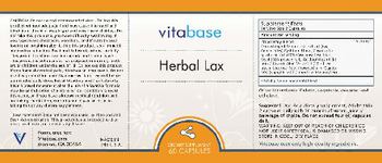 Vitabase Herbal Lax - supplement