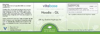 Vitabase Hoodia - GL 500 mg - supplement