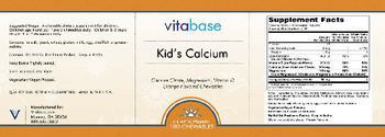 Vitabase Kid's Calcium - supplement