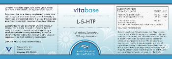 Vitabase L-5-HTP 100 mg - supplement