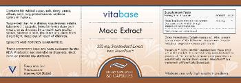 Vitabase Maca Extract 300 mg - supplement