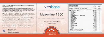 Vitabase MaxAmino 1200 - supplement