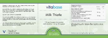 Vitabase Milk Thistle 175 mg - supplement