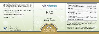 Vitabase NAC 600 mg - supplement