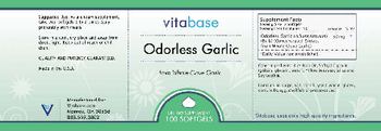 Vitabase Odorless Garlic - supplement