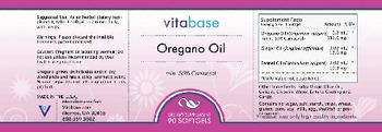 Vitabase Oregano Oil - supplement